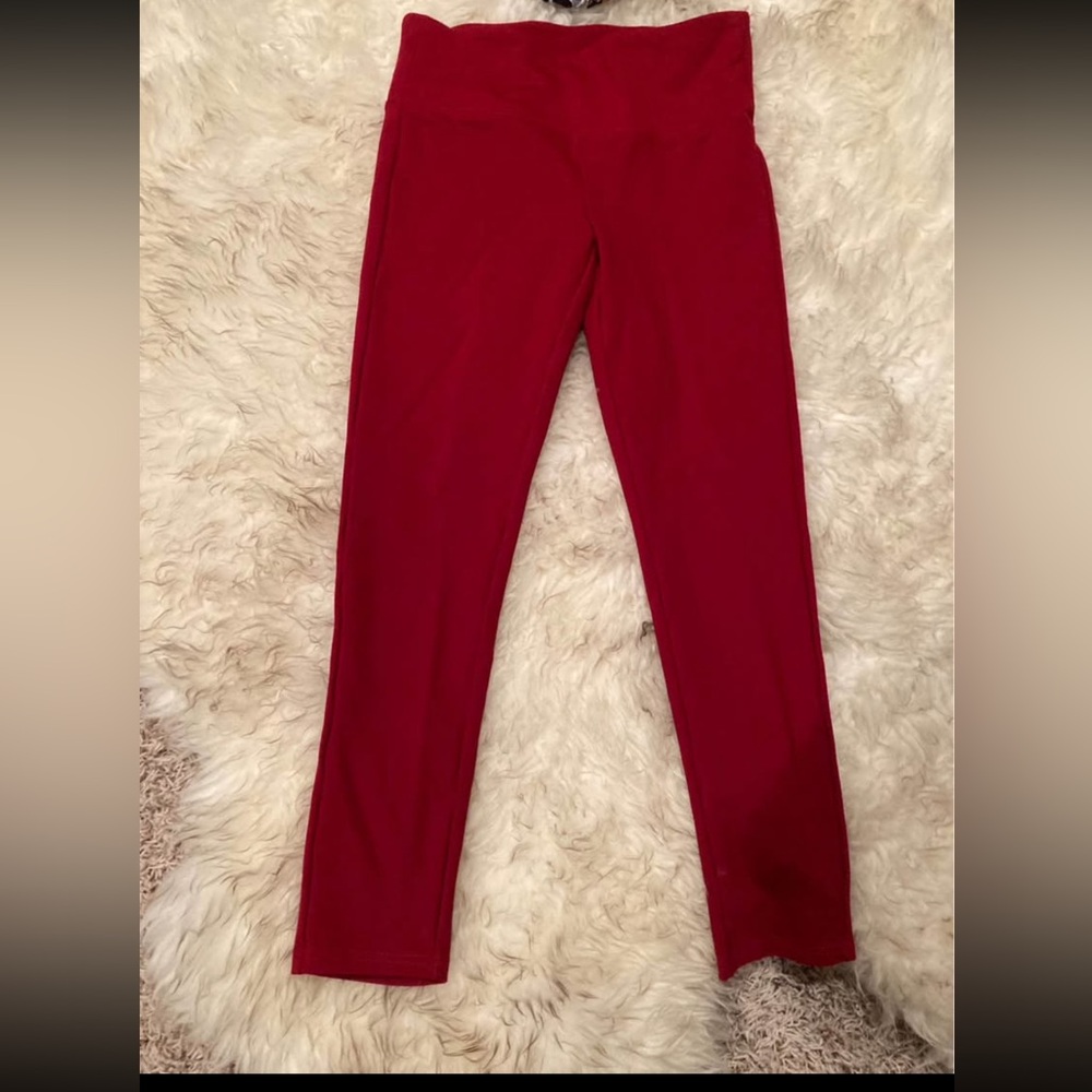 Women's Red Leggings Bula brand size 4